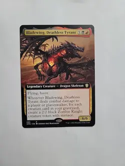 MTG - Bladewing, Deathless Tyrant (Extended Art) DMC Regular R#085 - Image 1