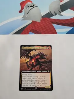 MTG - Bladewing, Deathless Tyrant (Extended Art) DMC Regular R#085 - Image 2