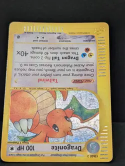 Dragonite 009/165 Expedition Base Set Holo Ultra Rare Pokemon TCG e-reader MP - Image 4