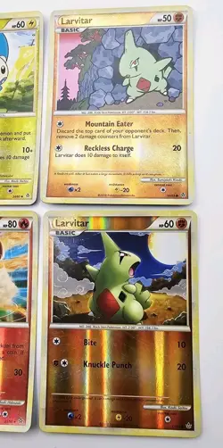 2010 POKEMON HG&SS UNLEASHED REVERSE HOLO LOT OF 6 NM-HP - Fast Shipping - Image 2