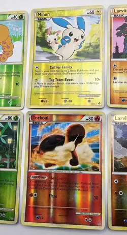 2010 POKEMON HG&SS UNLEASHED REVERSE HOLO LOT OF 6 NM-HP - Fast Shipping - Image 3
