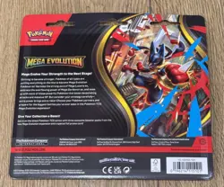Pokemon Mega Evolutions Triple 3 Blister Pack Psyduck New Sealed - Image 2