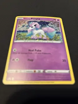 Galarian Ponyta SWSH013 SWSH: Sword & Shield Promo Cards Holo - Image 2