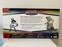 Pokemon TCG Prismatic Evolutions Lucario Ex Tyranitar Ex Premium Collection New - Image 2