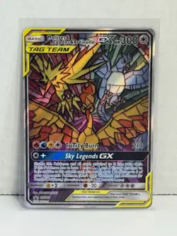 Pokemon Moltres Zapados Articuno GX Tag Team Promo SM210 Excellent Condition - Image 1