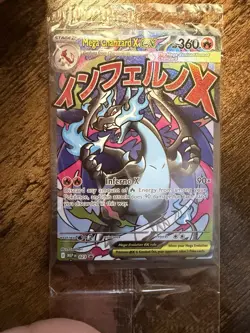 Mega Charizard X ex 023 + Oricorio ex Pokemon Phantasmal Flames UPC Promo Sealed - Image 2