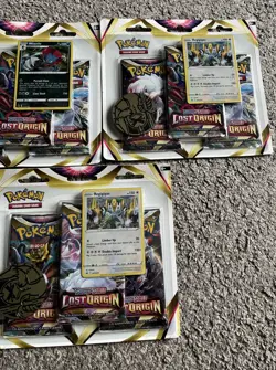 Pokemon Sword & Shield Lost Origin Triple Blister Packs X5 820650850608 - Image 4