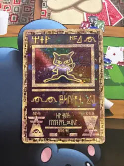Ancient Mew Pokemon Card Holo Rare - Collectible Trading Card - Image 2