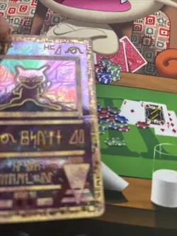 Ancient Mew Pokemon Card Holo Rare - Collectible Trading Card - Image 3