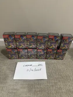LOT OF 12! Pokemon Phantasmal Flames Booster Bundle - IN HAND! ? - Image 1