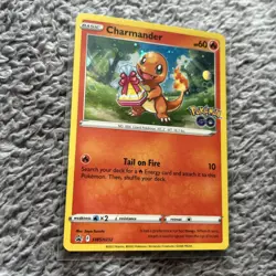 Pokemon TCG Charmander SWSH232 [Black Star Promo, Near Mint, Holo] - Image 2