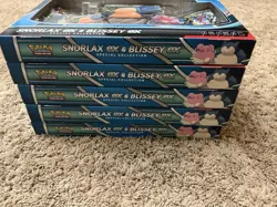Pokemon Snorlax EX And Blissey EX Special Collections Lot Of 5 - Image 2