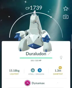 Shiny Dynamax Duraludon Pokemon Go - Unregistered - Image 1