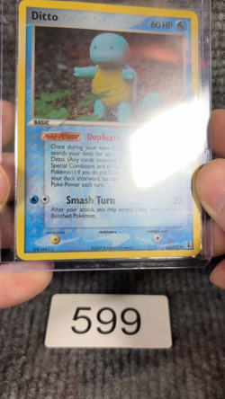Ditto (Squirtle) [Reverse Holo] #40 Pokemon Delta Species Raw Ungraded - Image 2