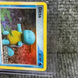 Ditto (Squirtle) [Reverse Holo] #40 Pokemon Delta Species Raw Ungraded - Image 4