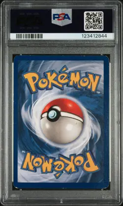 1999 POKEMON JUNGLE PROMO FRUIT ROLL PROMO #56 MEOWTH-GOLD BORDER PSA 3 - Image 2