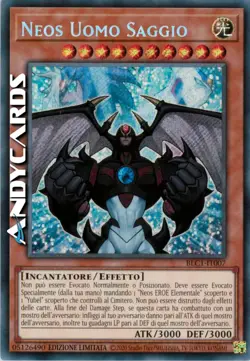 NEOS UOMO SAGGIO (Neos Wiseman) • Segreta • BLC1 IT007 • 1Ed • Yugioh ANDYCARDS - Image 1