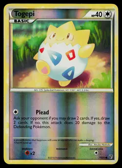 Pokemon Card - Togepi Undaunted 70/90 Reverse Holo - Image 1