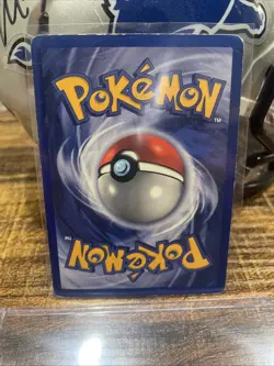 Pokemon TCG Hitmonchan Base Set Holo Unlimited Rare Card 7/102 Vintage 1999 WOTC - Image 2