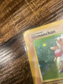 Pokemon TCG Hitmonchan Base Set Holo Unlimited Rare Card 7/102 Vintage 1999 WOTC - Image 3