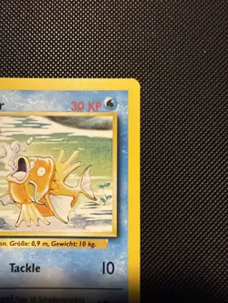 German Magikarp Karpador Base 1st Edition Pokemon 35/102 Card - Image 3