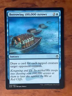 Borrowing 100,000 Arrows MTG Magic the Gathering Card NM Near Mint A25 - Image 1