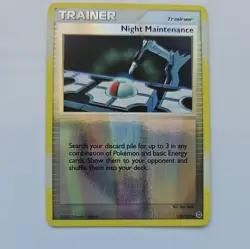 Night Maintenance 120/132 Reverse Holo Secret Wonders Pokemon Card - Image 1