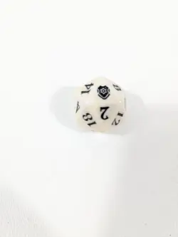 MTG d20 NOT Spindown 20-sided die dice Commander Legends Baldur's Gate White - Image 1