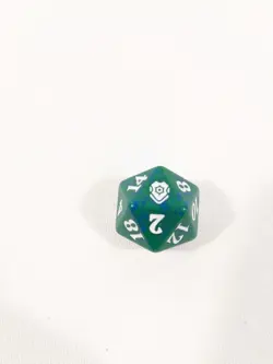 MTG d20 NOT Spindown 20-sided die dice Commander Legends Baldur's Gate Green - Image 1