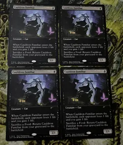 x4 Cauldron Familiar Game Day & Store Championship Promos Playset Regular - Image 1