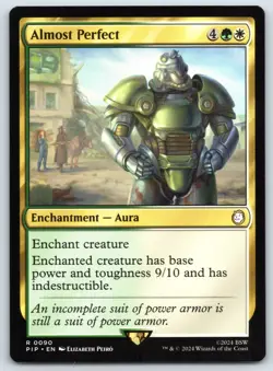 Almost Perfect - Universes Beyond Fallout - MTG - Near Mint - Image 1