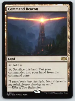 Command Beacon - Commander Tarkir Dragonstorm - MTG - Near Mint - Image 1