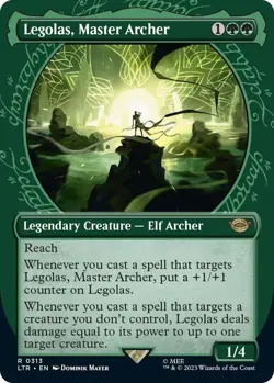 FOIL Legolas, Master Archer (Showcase) - Universes Beyond: The Lord of the Rings - Image 1