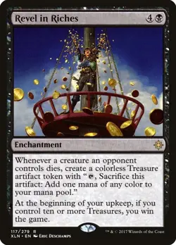 Revel in Riches #117 (NM) Ixalan XLN Magic MTG - Image 1
