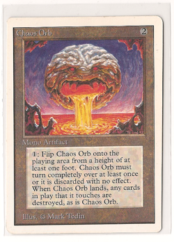 magic the gathering singles Chaos Orb Unlimited Near Mint - Image 1