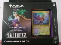 Magic the Gathering Final Fantasy Commander Deck Revival Trance Sealed MTG - Image 1