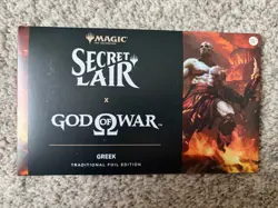 Secret Lair x God of War: Greek Traditional Foil SEALED - Image 1
