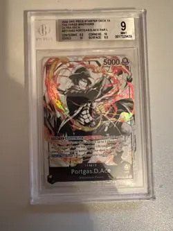 BGS9 Portgas.D.Ace Alt Art L ST13 - One Piece Card Game - ST13 The Three Bros - Image 1