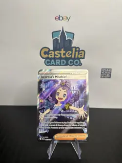 Pokemon TCG - Acerola's Mischief 165/132-Mega Evolution-Pokemon-Full Art-NM - Image 1