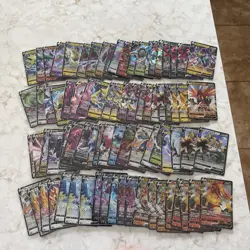 Pokemon Cards Japanese Sword & Shield V Ultra Rare RR Lot Of 80 - NM - Image 1