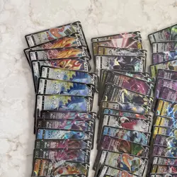 Pokemon Cards Japanese Sword & Shield V Ultra Rare RR Lot Of 80 - NM - Image 5