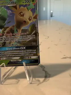 Leafeon GX SM146 Sun and Moon Black Star Promo Pokemon Card Near Mint - Image 5