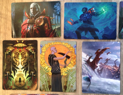 MAGIC THE GATHERING CARD BULK LOT ART SERIES MIXED CARDS INC GOLD SIGNATURE MTG - Image 4