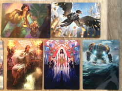 MAGIC THE GATHERING CARD BULK LOT ART SERIES MIXED CARDS INC GOLD SIGNATURE MTG - Image 5