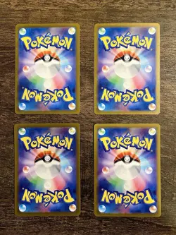 4 Holo Full Art Japanese Pokemon Cards-Violet EX/Mask Of Change-Great Condition! - Image 2