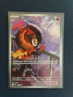 Charcadet 022 ETB Promo Phantasmal Flames Pokemon Card - Image 1