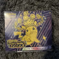 Pokemon TCG Scarlet & Violet Surging Sparks Elite Trainer Box ETB Factory Sealed - Image 1
