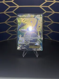 Heracross EX (105 Full Art) 105/111 XY - Furious Fists Holo Pokemon TCG NM - Image 2