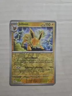 Jolteon 135/165 | Scarlet & Violet 151 | Rare Reverse Holo | Pokemon TCG - Image 1