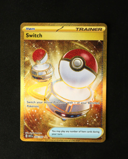 Pokemon Card TCG - Switch 206/165 - Scarlet & Violet 151 - Hyper Rare - NM ⭐ - Image 1